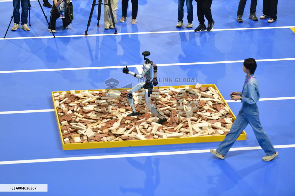 First World Humanoid Robot Games in Beijing