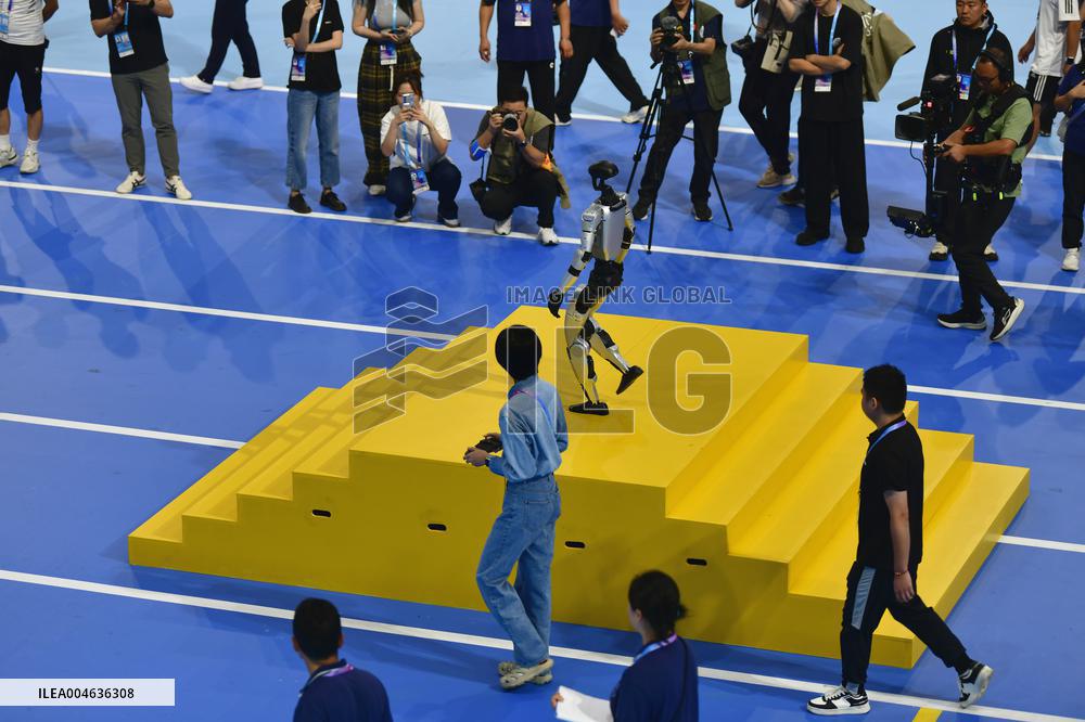 First World Humanoid Robot Games in Beijing
