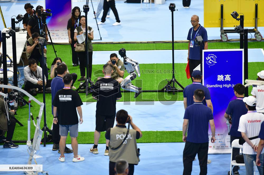 First World Humanoid Robot Games in Beijing