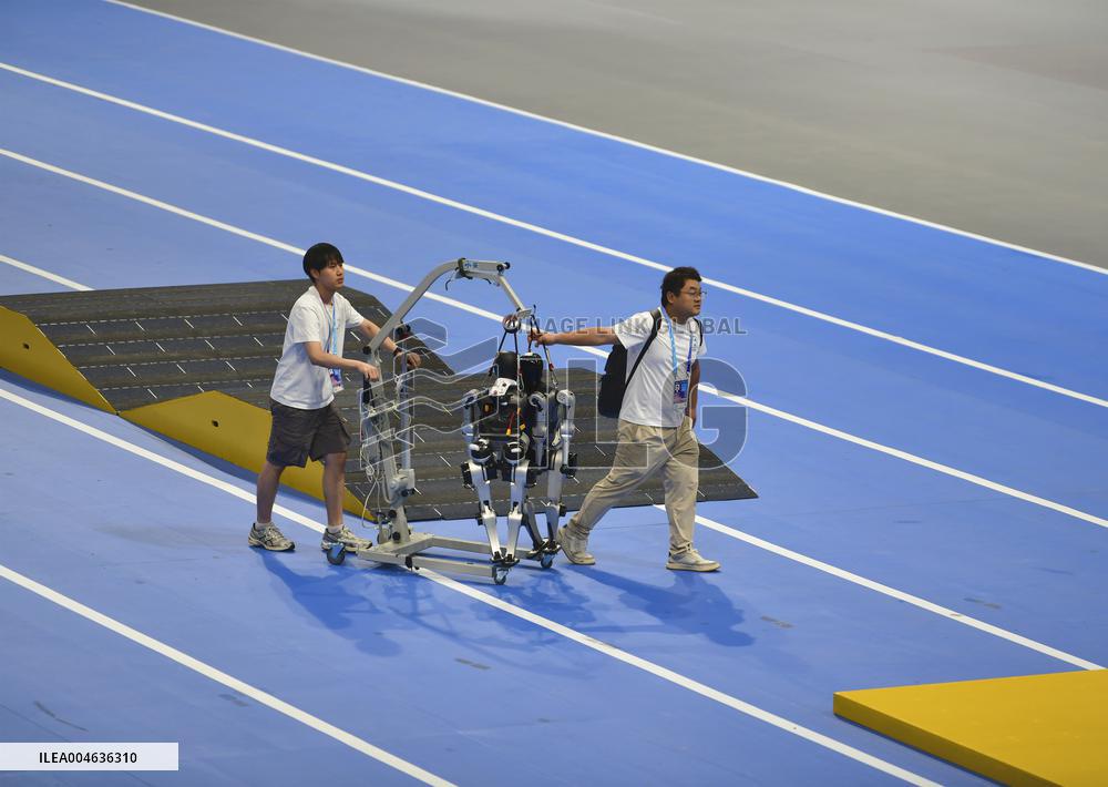 First World Humanoid Robot Games in Beijing
