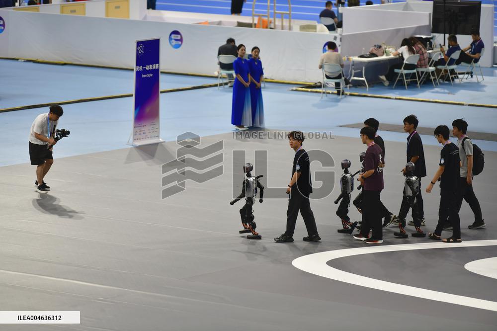 First World Humanoid Robot Games in Beijing