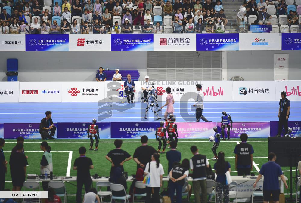 First World Humanoid Robot Games in Beijing