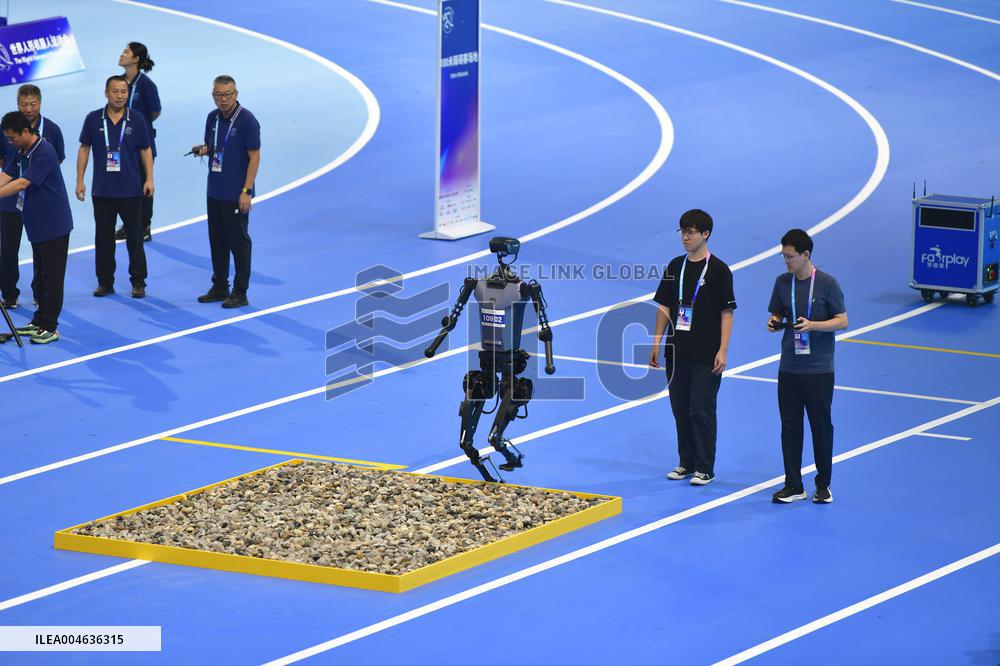 First World Humanoid Robot Games in Beijing