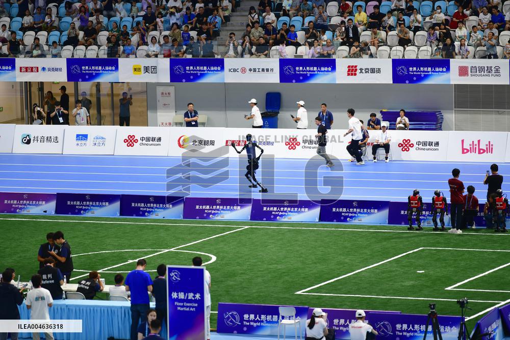 First World Humanoid Robot Games in Beijing