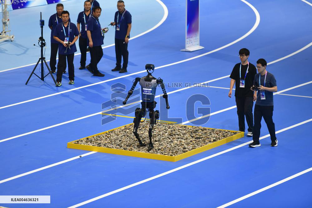 First World Humanoid Robot Games in Beijing