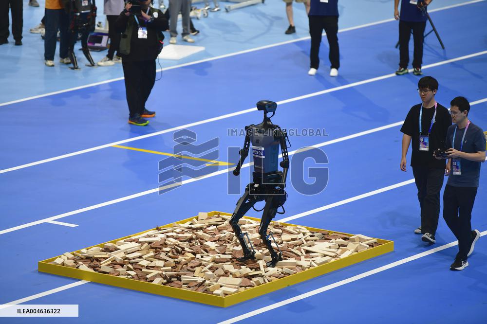 First World Humanoid Robot Games in Beijing