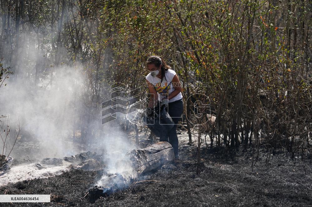 Fires in Cipérez and El Payo Spread Amid Wind and Heat - Spain