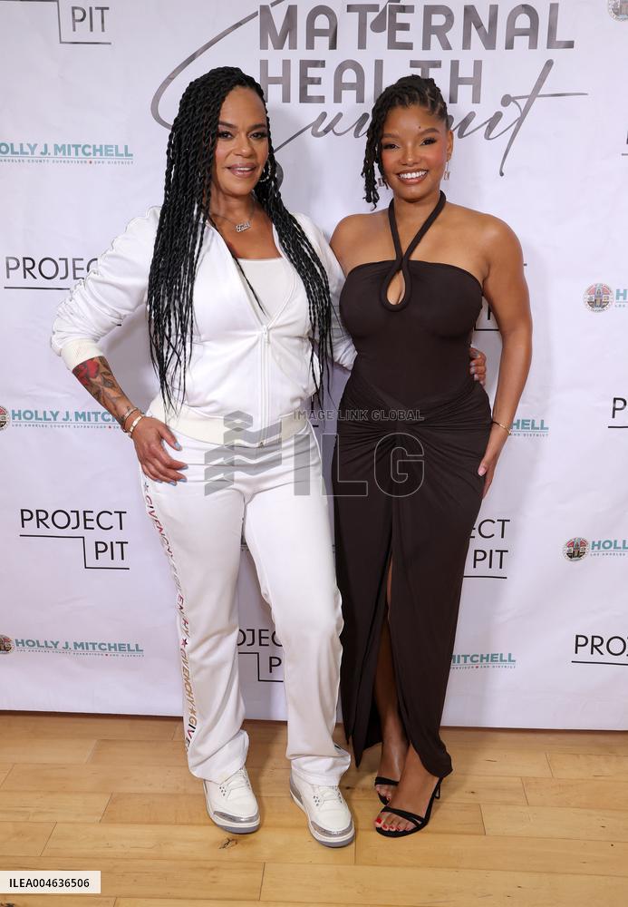 Project Pit's Maternal Health Summit Honors Halle Bailey And Faith Evans - LA