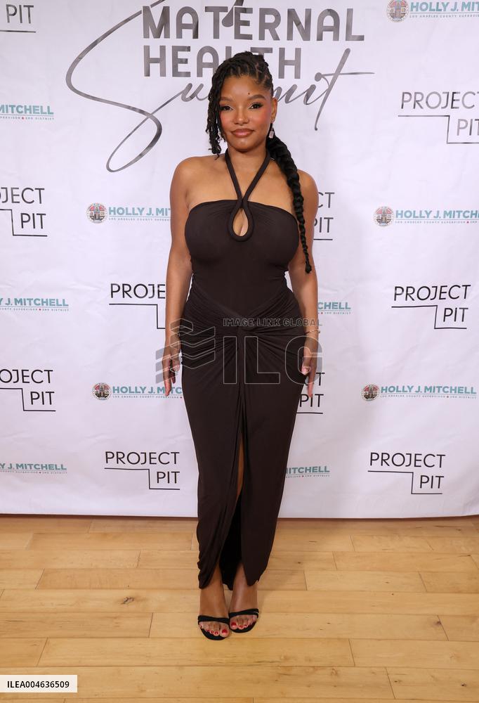 Project Pit's Maternal Health Summit Honors Halle Bailey And Faith Evans - LA