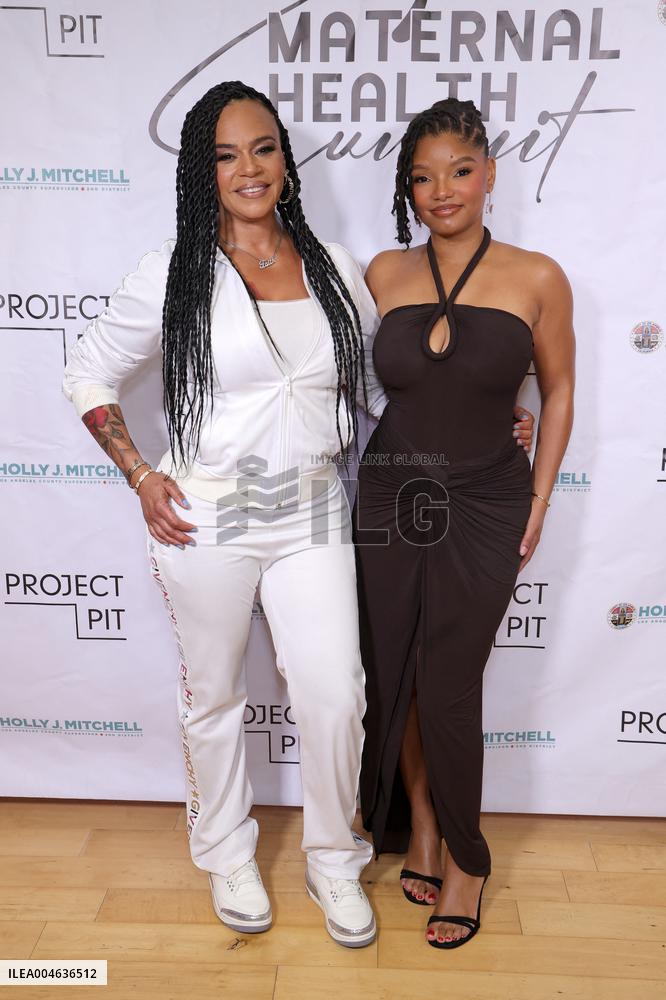 Project Pit's Maternal Health Summit Honors Halle Bailey And Faith Evans - LA