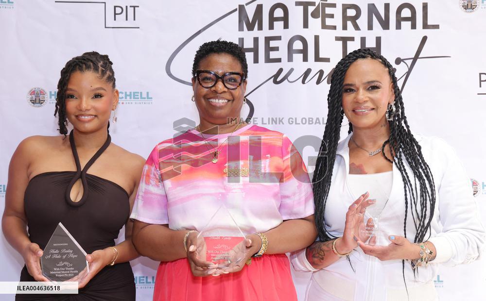 Project Pit's Maternal Health Summit Honors Halle Bailey And Faith Evans - LA