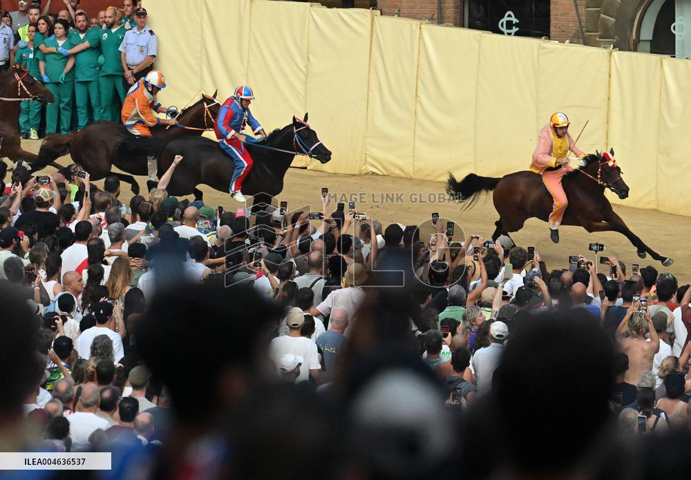 Palio di Siena Horse Race in Italy - SIena