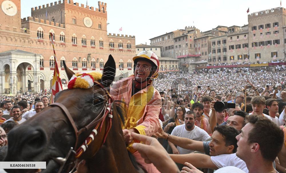Palio di Siena Horse Race in Italy - SIena