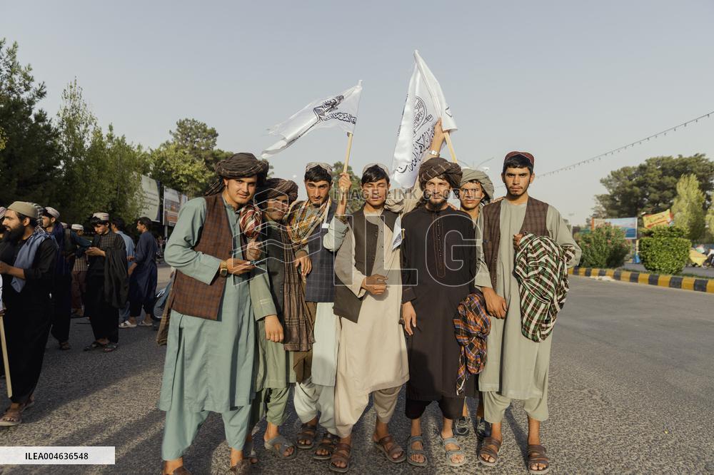Fourth Anniversary of Taliban Takeover in Afghanistan - Herat