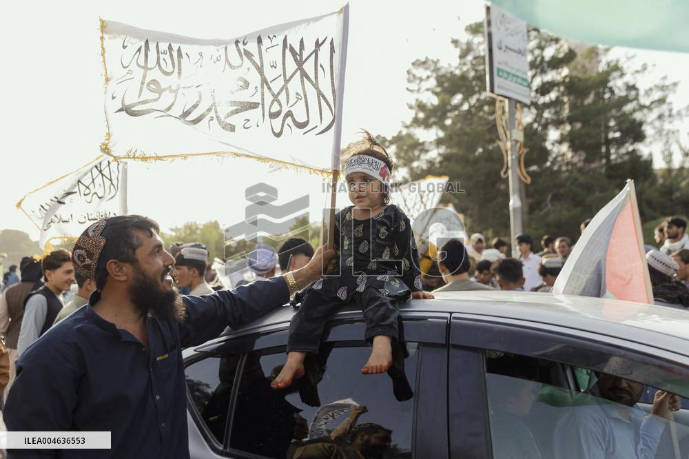 Fourth Anniversary of Taliban Takeover in Afghanistan - Herat