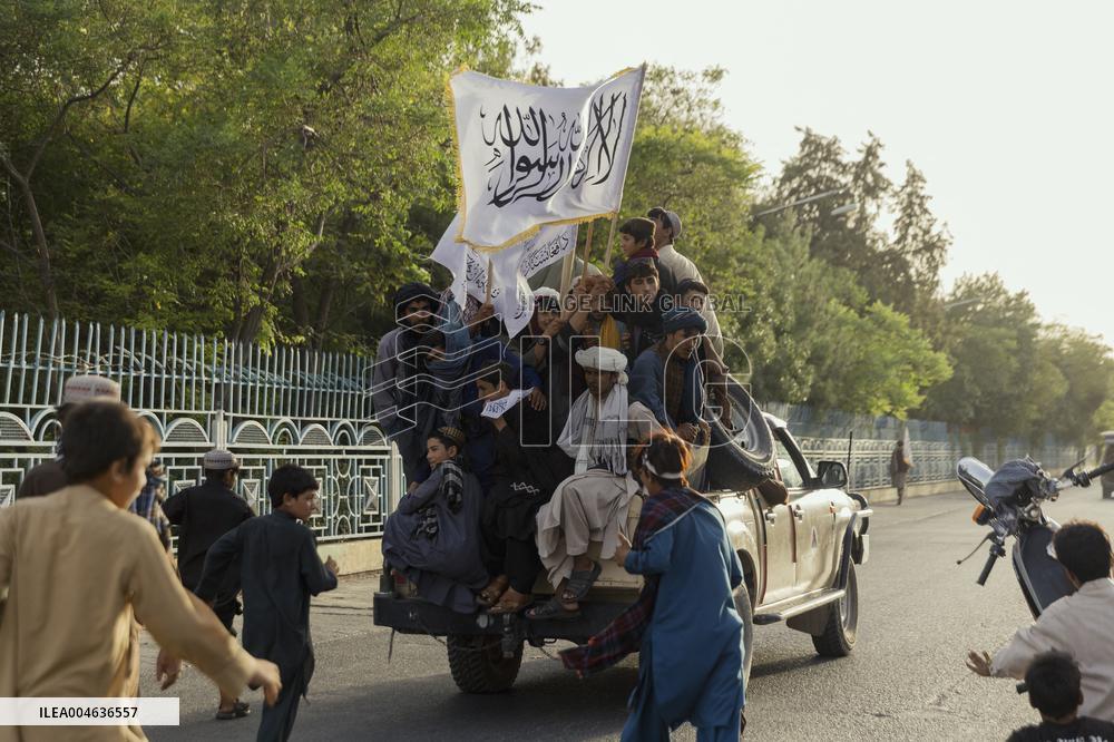 Fourth Anniversary of Taliban Takeover in Afghanistan - Herat
