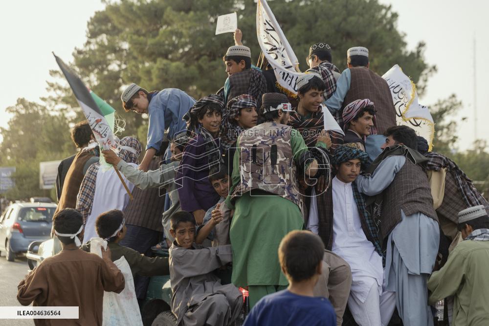 Fourth Anniversary of Taliban Takeover in Afghanistan - Herat