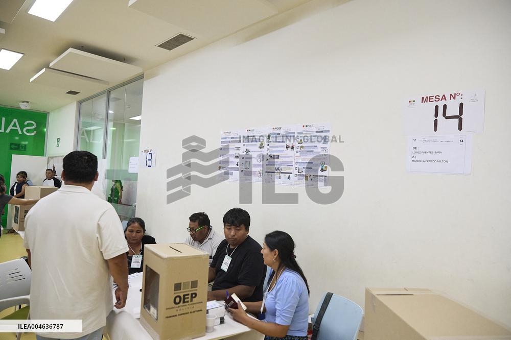 Bolivia 2025 General Elections in Madrid - Spain