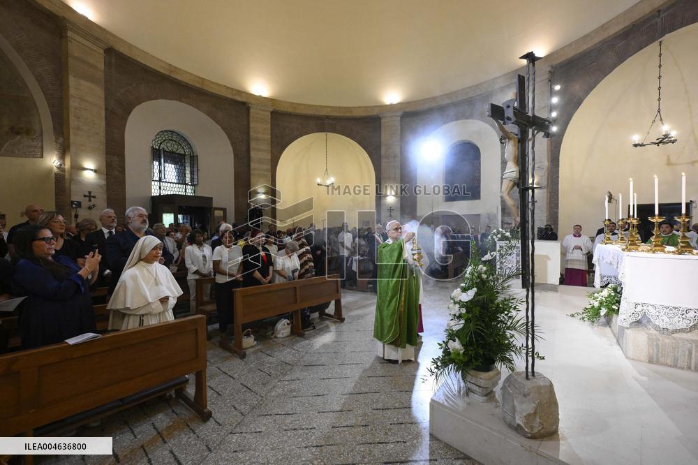 Pope Leo XIV Leads Mass in Albano - Italy