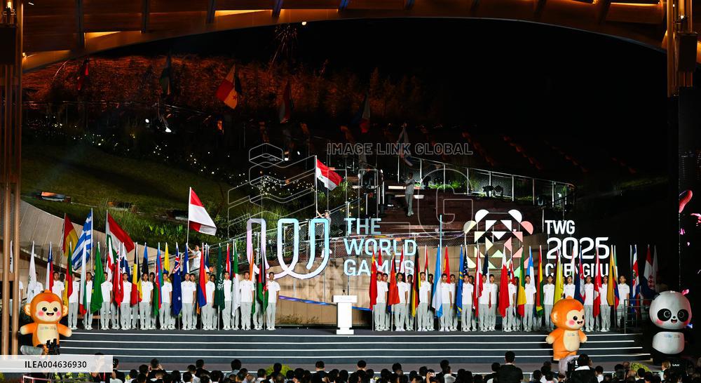 World Games 2025 Closing Ceremony in Chengdu - Chin