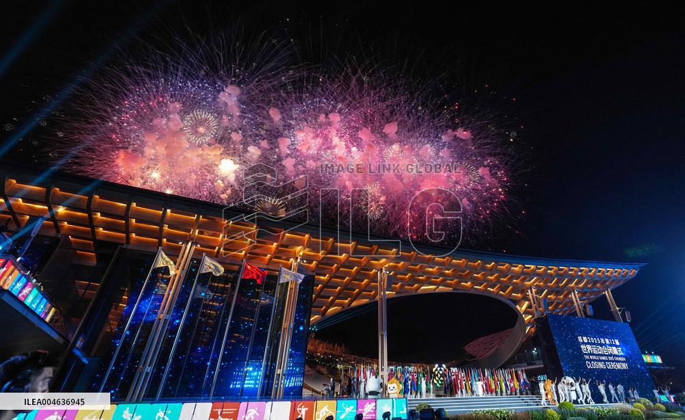 World Games 2025 Closing Ceremony in Chengdu - Chin