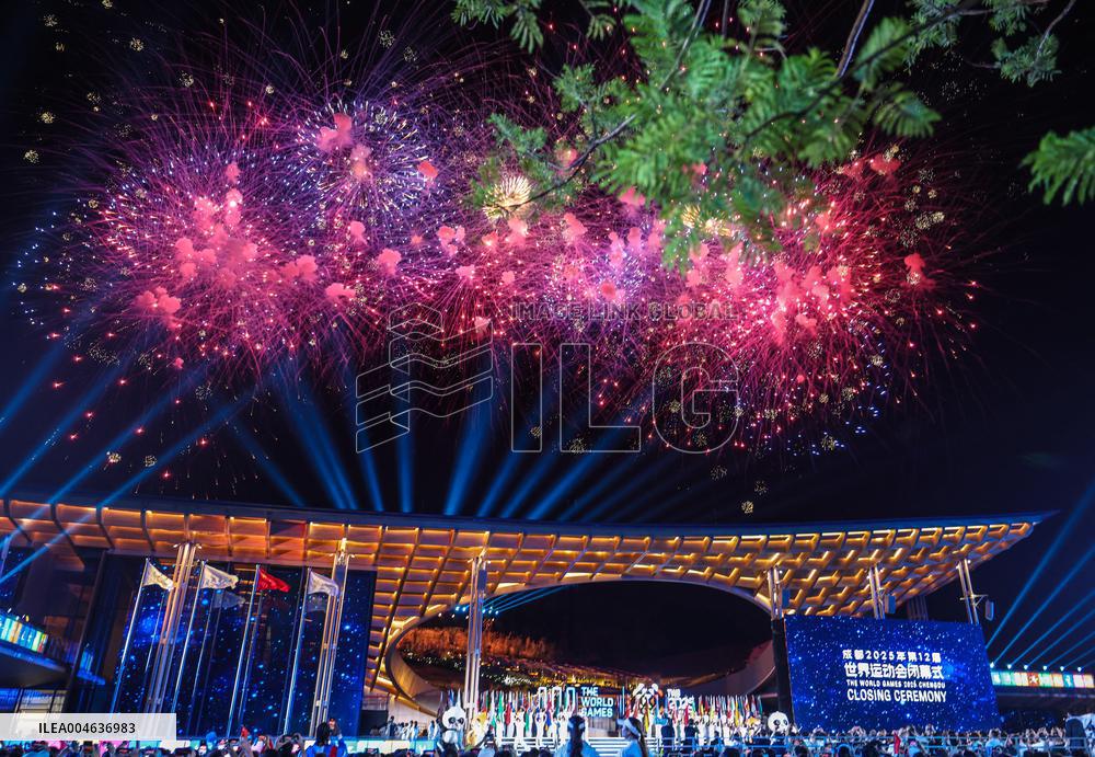 World Games 2025 Closing Ceremony in Chengdu - China