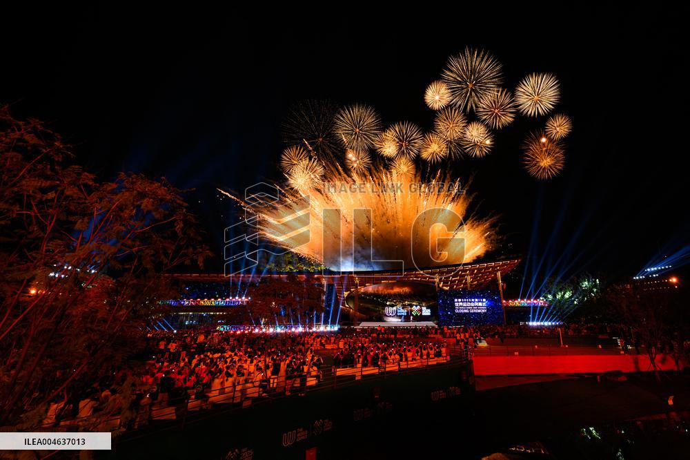 World Games 2025 Closing Ceremony in Chengdu - China