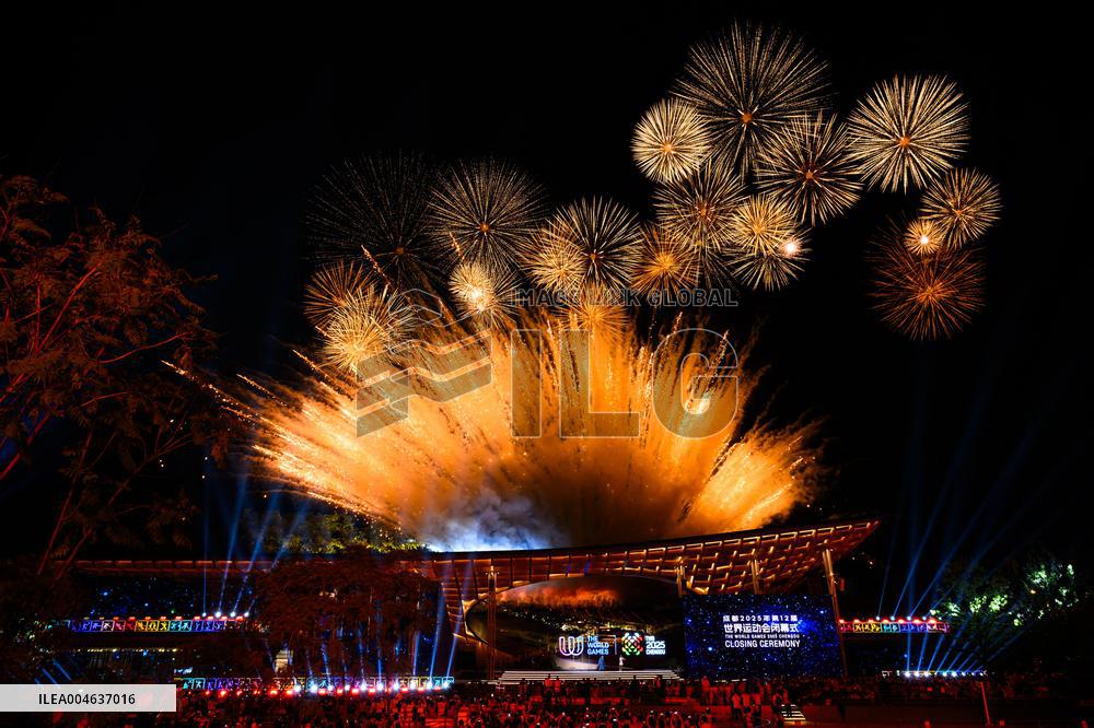 World Games 2025 Closing Ceremony in Chengdu - China