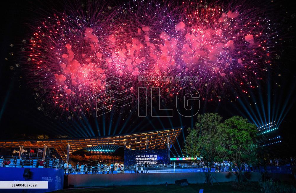 World Games 2025 Closing Ceremony in Chengdu - China