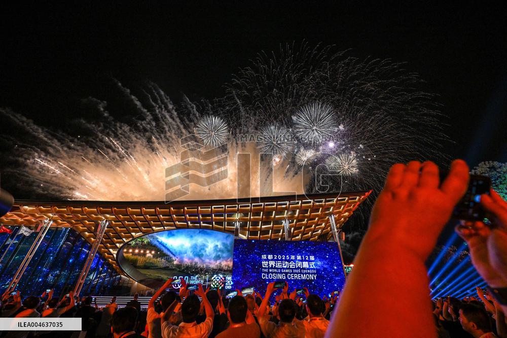 World Games 2025 Closing Ceremony in Chengdu - China