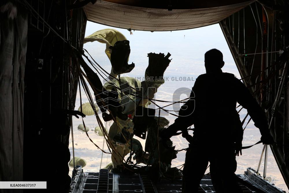 Airdrop of 106 Tonnes New Relief Supplies to Gaza - Zaraq