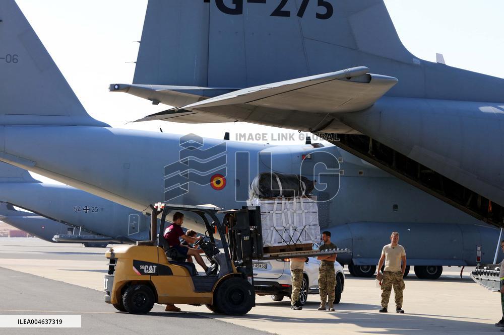 Airdrop of 106 Tonnes New Relief Supplies to Gaza - Zaraq