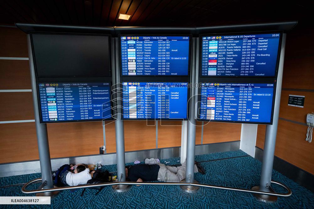 Air Canada Announces Suspension of Flights as Strike Continues - Canada