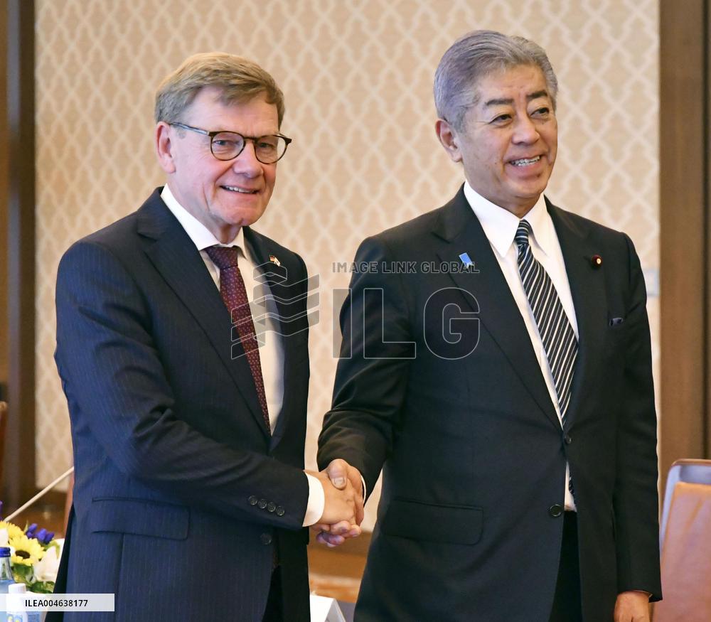 Japan, Germany foreign ministers