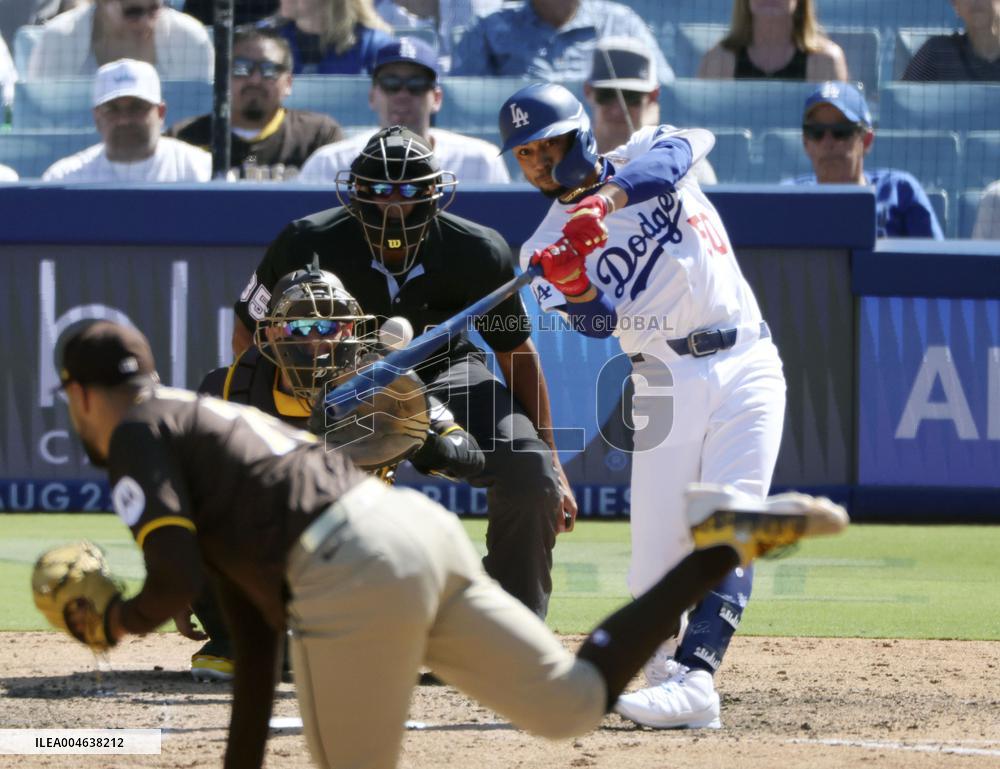 CORRECTED: Baseball: Padres vs. Dodgers