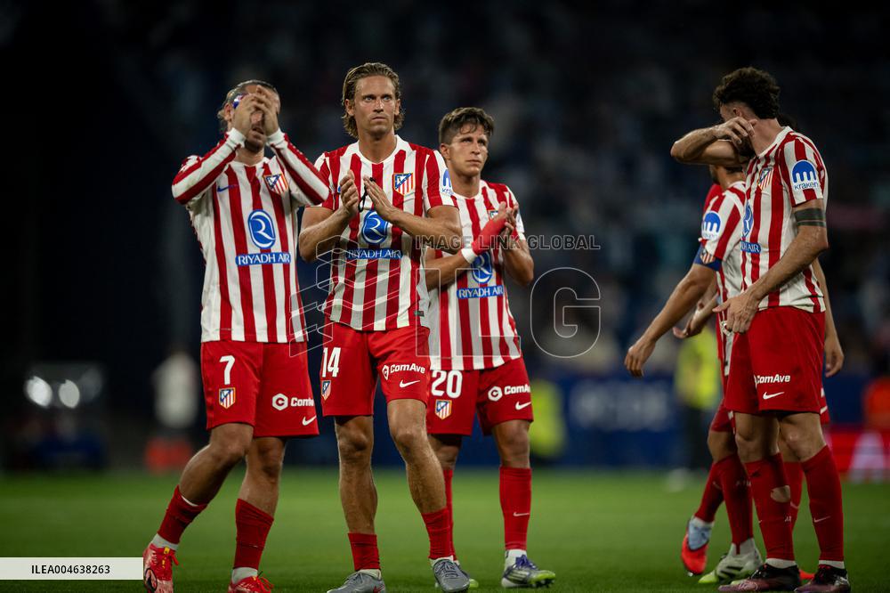 CALCIO - LaLiga - RCD ESPANYOL - ATLETICO DE MADRID
