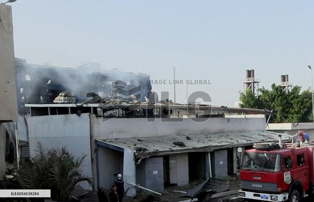 Israeli Navy Strikes Power Plant - Yemen