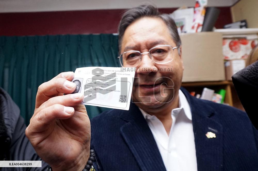 Centrist Rodrigo Paz Leads of Bolivia Presidential - La Paz