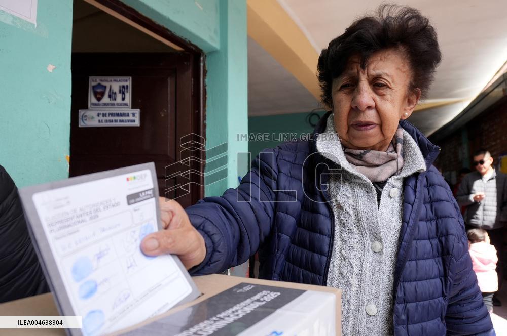 Centrist Rodrigo Paz Leads of Bolivia Presidential - La Paz
