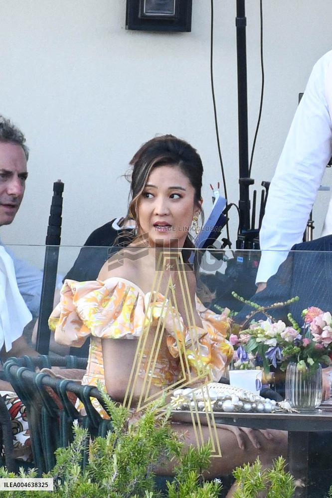 Ashley Park and Her Boyfriend Spotted During Emily in Paris Set - Venice