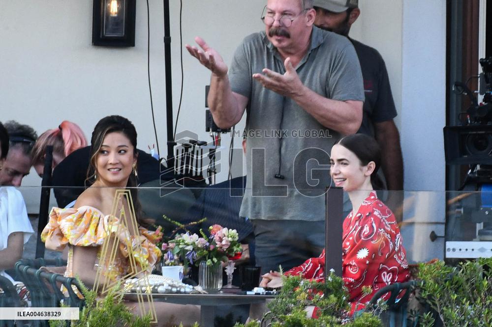 Ashley Park and Her Boyfriend Spotted During Emily in Paris Set - Venice