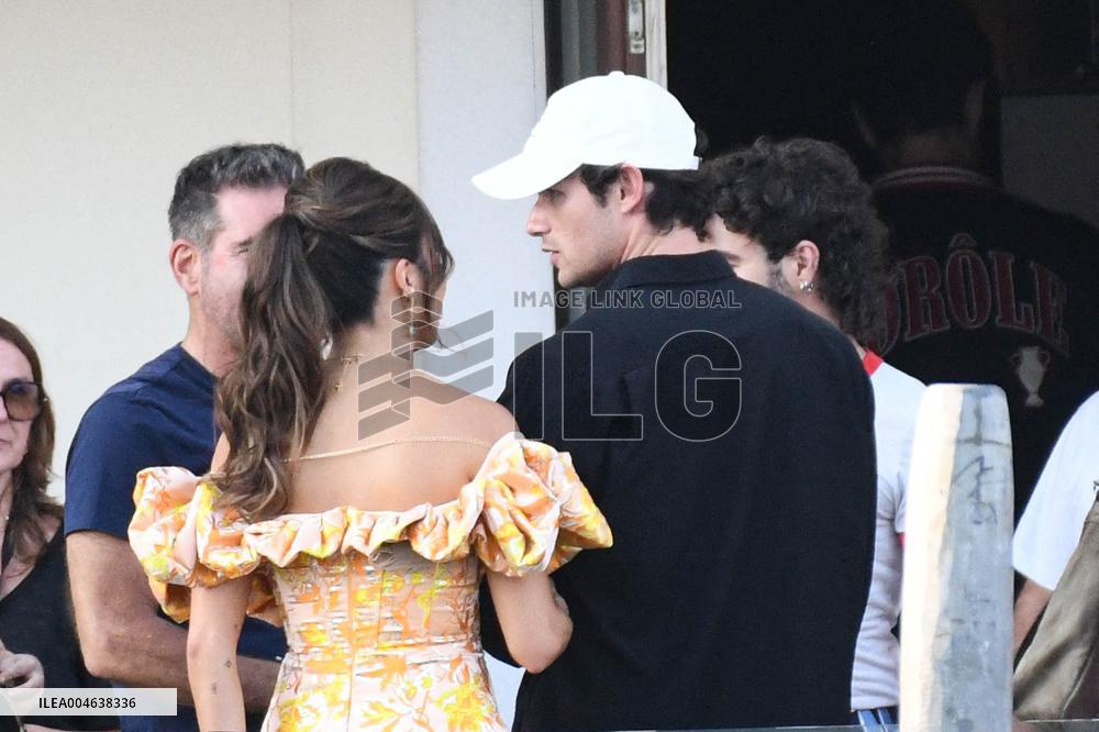 Ashley Park and Her Boyfriend Spotted During Emily in Paris Set - Venice