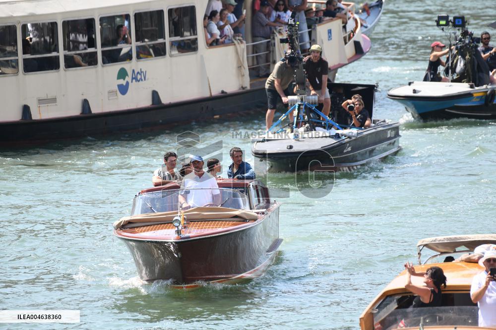 Lily Collins and Cast on Emily in Paris Set in Venice - Italy