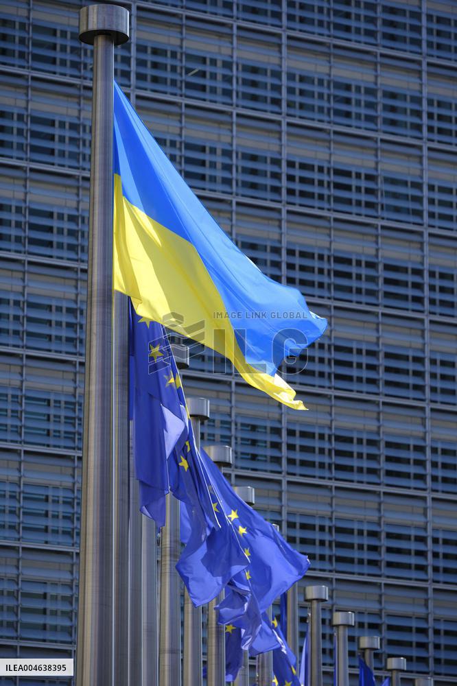 Zelensky Meets Von Der Leyen - Brussels