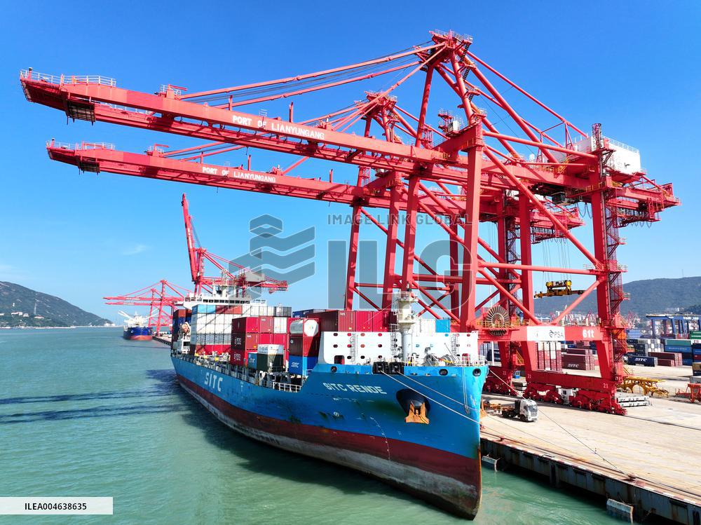 Lianyungang Port Container Throughput