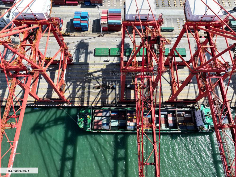 Lianyungang Port Container Throughput