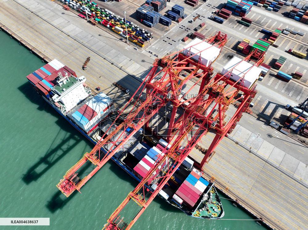 Lianyungang Port Container Throughput