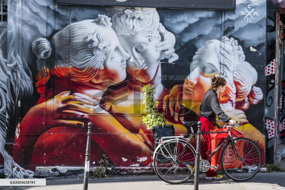 Illustration - Bike - Paris