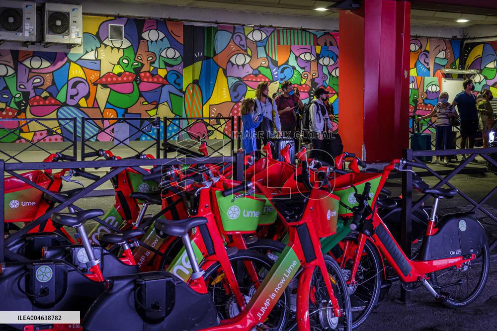 Illustration - Bike - Paris