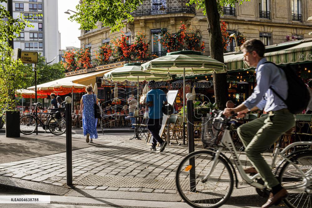 Illustration - Bike - Paris